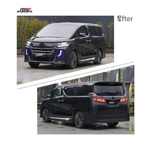 Kit di Aggiornamento Esterno GBT Brand 2015-2022 per Toyota Vellfire <span class=keywords><strong>30</strong></span>/35 Serie, Conversione <span class=keywords><strong>a</strong></span> Serie 40 con Paraurti, Griglia e Luci - Product Image 5