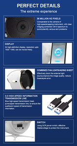 2025 Factory Price 13.3 Inch Screen 36 Million Pixel Hd <b>Skin</b> Wrinkle Discoloration Facial <b>Analyzer</b> Scanner Machine - Product Image 5