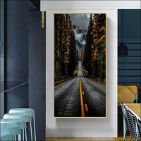 Aangepaste Factory Direct Verzending Seaside Zeilboot Combinatie Landschap Decoratieve Schilderkunst
