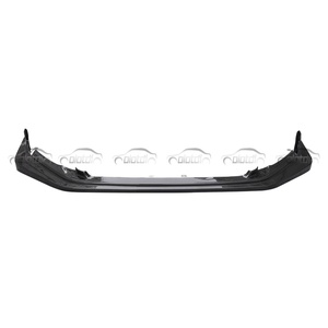 For Honda Civic FL5 Type R 11TH M Style Carbon Fiber Front Bumper Lip Chin Spoiler Front <b>Splitter</b> 2022-2023 Auto Tuning - Product Image 2