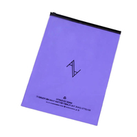 Sac d'emballage personnalisé en pvc PE pour vêtements, sacs en plastique avec fermeture à glissière pour t-shirt et vêtements, 10 unités