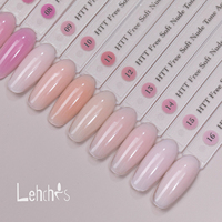 Lehchis 30g Nouveau Gel Constructeur UV à Paillettes Auto-nivelant, Gel Poly Acrylique Scintillant pour Kit de Vernis à Ongles en Gel