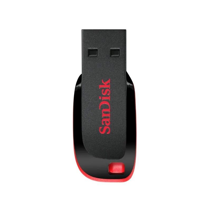 100% SanDisk CRUZER BLADE USB 플래시 드라이브 CZ50 USB 2.0 128G 64G 32G 16G 8G 4G 미니 펜 드라이브 PenDrive