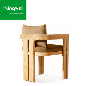 Nuovo design giardino <span class=keywords><strong>teak</strong></span> mobili da pranzo all'aperto <span class=keywords><strong>tavolo</strong></span> e sedia set con la garanzia della qualità - Product Image 4