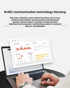 Tx-9S4E năng lượng mét đa chức năng điều khiển từ xa ba giai đoạn điện hiện tại Điện áp & đo tần số mét - Product Image 3