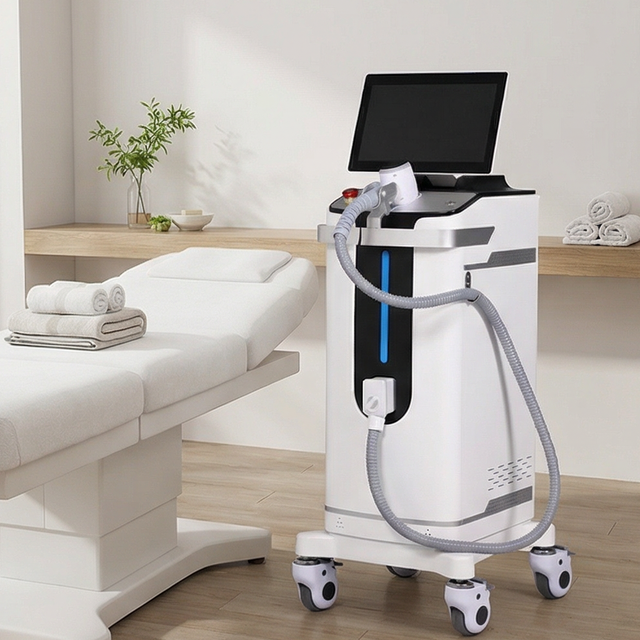 Factory Price 808nm Diode Laser 1200W 1600W High Power 3 Wavelengths 755nm 808nm 1064nm Diode Laser Hair Removal Machine