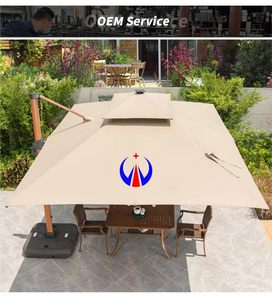 Big Size Modern Foldable Patio Umbrella <strong>with</strong> <strong>3m</strong> Canopy Large Outdoor Furniture <strong>Parasol</strong> for Garden Party - Product Image 4