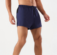Short de sport personnalisé pour entraînement Gym Men Comfortable Athletic 2 en 1 Running Shorts