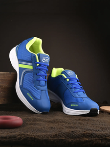 Zapatos deportivos azules y verdes, zapatillas ligeras y transpirables para correr, antideslizantes, cómodos, para entrenamiento diario, zapatos de críquet, primavera y otoño - Product Image 6