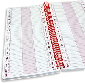 Pianificatore di Notebook, pianificatore di 2025 di dimensioni 7*13.5 pollici non datato, pianificatore giornaliero e orario - Product Image 1
