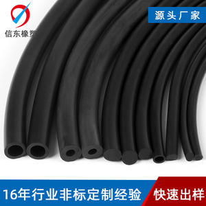 สายยางยาง EPDM 6X4 มม. ทนทานต่อการสึกหรอ ทนแรงกระแทก สีดำ สำหรับใช้งานในอุตสาหกรรม - Product Image 3