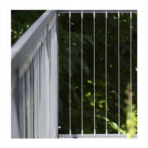 Fabricante Chino: <span class=keywords><strong>Barandilla</strong></span> <span class=keywords><strong>de</strong></span> Cable Tensado Vertical para Exteriores para Terrazas - Product Image 5