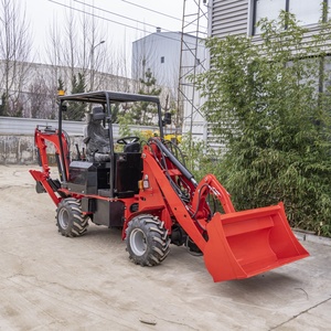 Penawaran Spesial Mini Loader 4x4 Mesin CE EPA <span class=keywords><strong>Shovel</strong></span> Front End Loader 400kg Loader Traktor Pabrik - Product Image 6