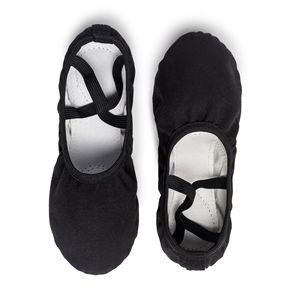 Trắng vải & chia duy nhất dành cho người lớn Ballet Dép bán buôn Giày thể thao cho cô gái và chàng trai - Product Image 5