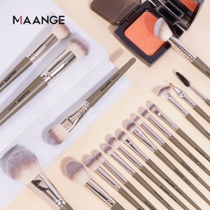MAANGE Outils <span class=keywords><strong>de</strong></span> beauté <span class=keywords><strong>de</strong></span> luxe champagne Top Rated <span class=keywords><strong>Blender</strong></span> Foundation blush contouring eyeshadow brush Set <span class=keywords><strong>de</strong></span> pinceaux <span class=keywords><strong>de</strong></span> maquillage - Product Image 2