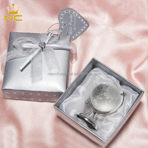 Mini Globe terre en verre de cristal, pour cadeaux de mariage, bon marché, pièces - Product Image 4