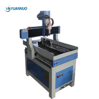 YN 9060 6060 4040 Usine Mini Petit Routeur CNC Sculpture Machine avec Objets 3D Rotatifs en Bois Acrylique Métal Doux Aluminium