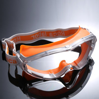 Lunettes anti-buée en silicone UVEX personnalisables, design ventilé, haute flexibilité, longueur réglable, anti-impact pour la protection des yeux