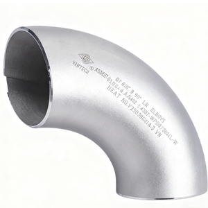 ASME B16.9 Coude à 90 degrés à long rayon Vietnam A/SA403 304/304L316/316L Raccord en acier inoxydable lisse à haute pression 1/2 "-12" - Product Image 2