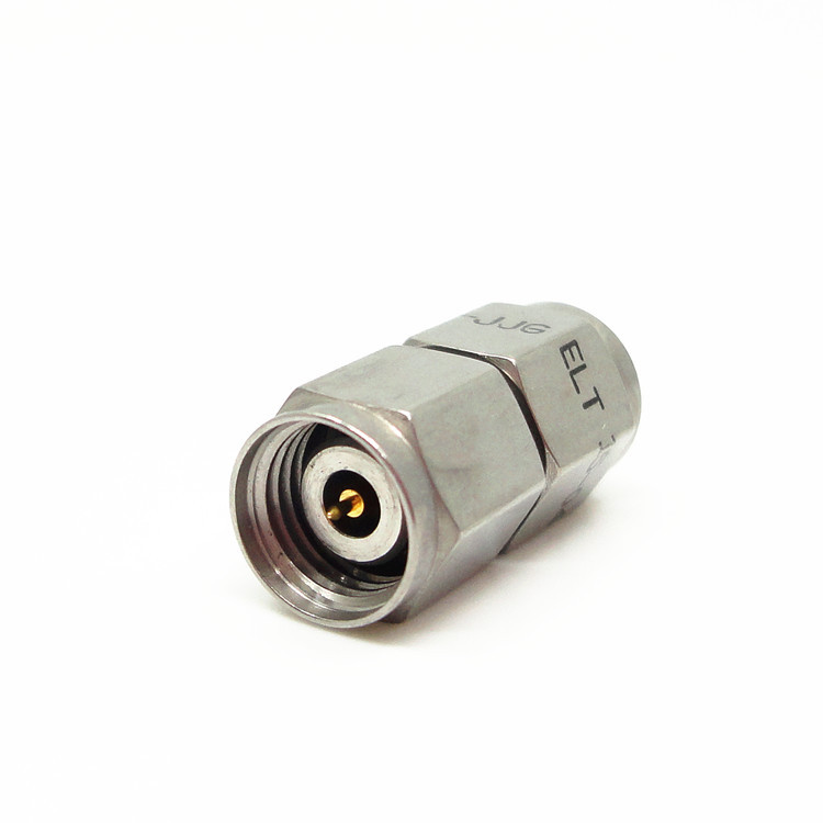 Nickel Plaqué 2.4mm Mâle à Mâle Droit Ondes Millimétriques Adaptateur Connecteurs