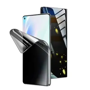 Pelindung Layar Anti Mengintip Privasi untuk Samsung Galaxy S22 S21 S20 FE Note 20 Ultra 10 S8 S9 S10 Plus S10E Film Kaca Tempered