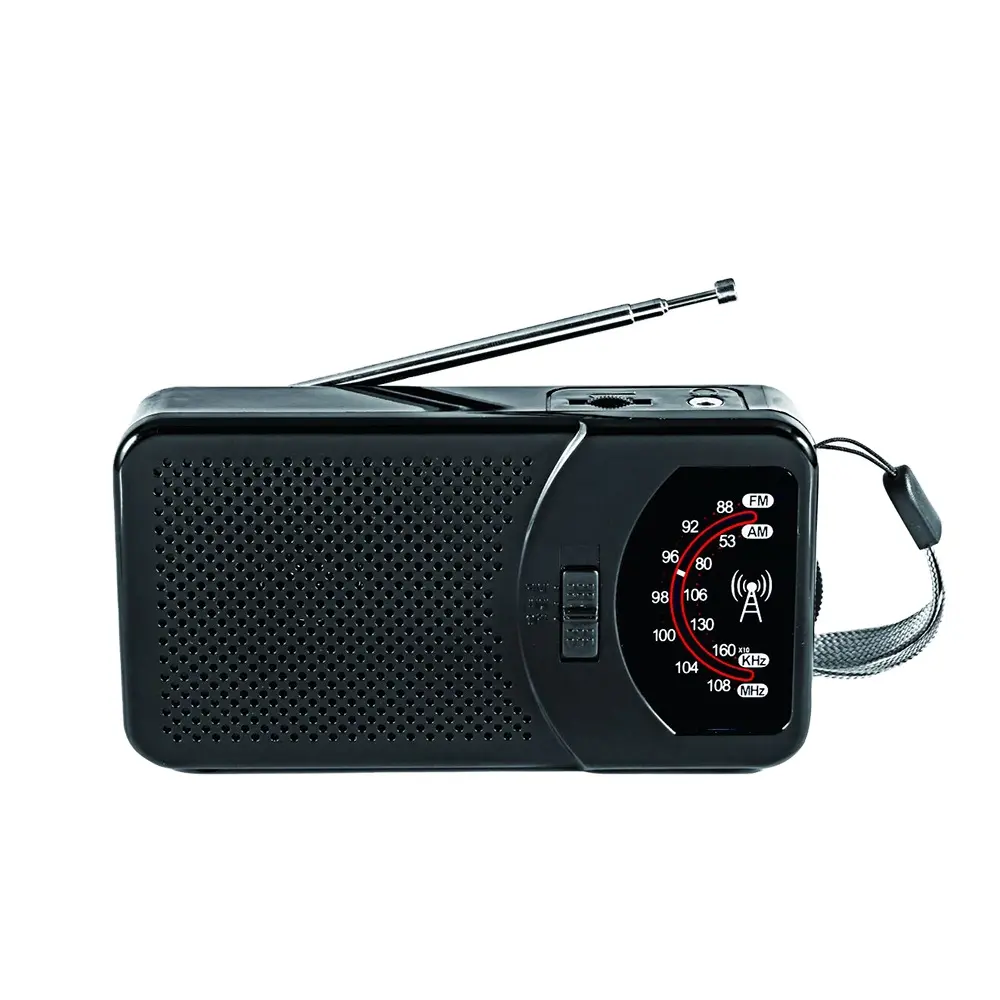 HS-2629売れ筋ポケットホームミニラジオamfm swローバンドポータブルラジオ最高の受信