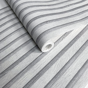 Papier peint rayé simple pour chambre salon bureau TV fond mur maison papier peint - Product Image 2