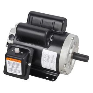 Moteur à induction monophasé BIOTE 56 Frame NEMA TEFC 3450 tr/min 115/208-230V 1-1/2HP Efficacité IE2 Acier laminé Ventilateur TEAO - Product Image 4