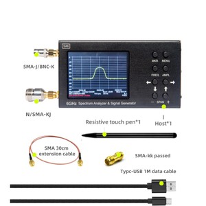 SA6 3.2 "信号発生器付き液晶ディスプレイ6GHzポータブルデジタル<span class=keywords><strong>RF</strong></span>スペクトラムアナライザー35-6200MHz - Product Image 1
