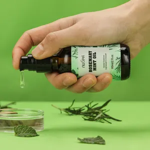 Nuspa hochwertige intensive Haarstärkungsbehandlung natürlicher Bestandteil Rosemary Mint Haar-Serumöl