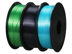 เส้นใยพิมพ์ 3 มิติ Emir Silk PLA ขนาด 1.75 มม. แบบม้วนเดี่ยว สีเขียวมิ้นท์มันวาว สำหรับเครื่องพิมพ์ Creality และ Bambu Lab - Product Image 1