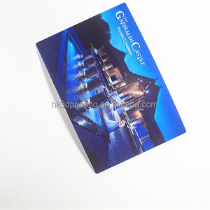 Carte postale lenticulaire personnalisée par le fabricant, impression lenticulaire 3D, carte photo 3D lenticulaire en plastique à effet de mouvement - Product Image 2