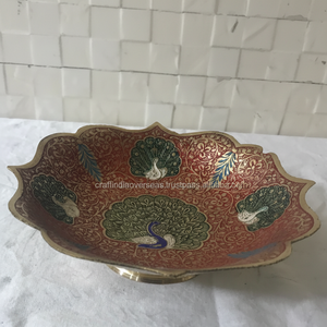 Tazón Cuadrado de Aluminio, Decoración Moderna para el Hogar y Fiestas, Nuevo Estilo, Elegante, Personalizable en Tamaño, Tazón Decorativo de Moda - Product Image 1