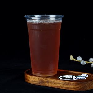 Custom Size and logo 22oz(95mm) clear Plastic <b>Cups</b>,disposable PET <b>Cold</b> Drink <b>Cups</b> Without Lids - Product Image 3