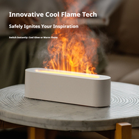 Portable 150Ml effet de flamme huile essentielle chambre lampe de Table humidificateur diffuseur d'aromathérapie