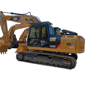 Bajo costo Premium Caterpillar 23 Ton CAT323 Excavadora de orugas EPA CE Motor CAT323D D2 Inventario de excavadoras usadas para la venta - Product Image 1