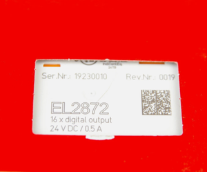 <span class=keywords><strong>BECKHOFF</strong></span> EL2872 Terminale di Uscita Digitale EtherCAT a 16 Canali 24V DC 0.5A Modulo I/O ad Alta Densità - Product Image 4