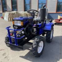 Mini Tracteur Agricole à Roues 4x4, Compact et Multifonctionnel pour Petites Exploitations