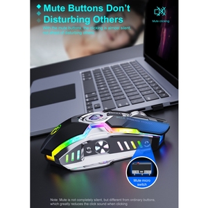 Ratón Inalámbrico para Juegos <span class=keywords><strong>IMICE</strong></span> G7, Gran Venta, con 4 Modos RGB, Batería Recargable, 3200dpi y 7 Botones - Product Image 5