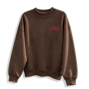 Sweat-shirt oversize style High Street pour les marques de vêtements, prix de gros et service de logo personnalisé - Product Image 1