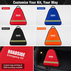 Kit d'urgence routier imperméable, kit <span class=keywords><strong>de</strong></span> sécurité automobile, kit <span class=keywords><strong>de</strong></span> dépannage pour véhicule, réfléchissant, pour coffre <span class=keywords><strong>de</strong></span> <span class=keywords><strong>voiture</strong></span>, hiver, <span class=keywords><strong>nuit</strong></span> - Product Image 4