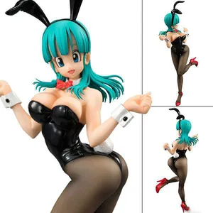 Best selling products 2021 in usa amazonOME PU PVC Plastic Girl lazuli son goku Anime figure DBZ toys Bulma Anime figure Mange