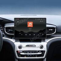 ZWNAV 13,0 pouces PX6 4+64 Radio Android 15 Lecteur multimédia de voiture pour Ford Explorer 2021-2025 GPS de voiture Audio Radio Stéréo Unité principale