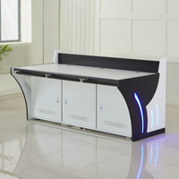 Best-seller Console de bureau commerciale moderne Centre de commande Console de contrôle personnalisée pour salle de contrôle