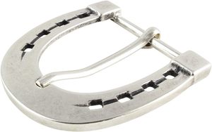 Fibbia per Cintura a Ferro di Cavallo in Lega DAILUNIAO 4.0 cm |   Fibbia Intercambiabile per Accessori Equestri 40mm Modello Solido 9172 9210 - Product Image 2