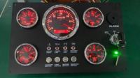 Ensemble de jauges de bateau LCD 12/24v Tableau de bord Panneau d'instruments