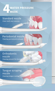 Equipo de Limpieza Dental en Oferta, Irrigador <span class=keywords><strong>Bucal</strong></span> Inalámbrico con Tanque de 300 ml, <span class=keywords><strong>Limpiador</strong></span> <span class=keywords><strong>Bucal</strong></span> Inteligente para el Cuidado <span class=keywords><strong>Bucal</strong></span> - Product Image 6