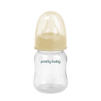 Botol Susu Bayi Mini 60ML untuk Bayi Baru Lahir, Bahan PP Bebas BPA, Logo OEM Dapat Disesuaikan, untuk Penggunaan Sehari-hari