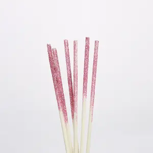 Fibre Reed diffuser sticks Manufacturer Glitter Champagne Christmas Reed sticks Synv Reed diffuser sticks
