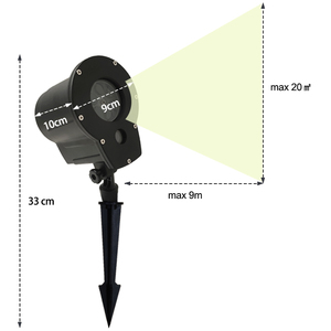 Proyector LED Comercial Kswing, Luces con Motivos de Halloween a Prueba de Agua IP44 con Murciélagos para Decoraciones Festivas, Disponible al por Mayor - Product Image 3